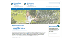 Desktop Screenshot of holsteinerwasser.de